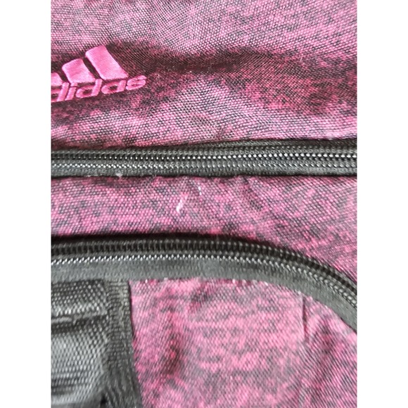 Adidas 20" Black & Heathered Purple/Pink Backpack Laptop Bag‎ 2016 - Picture 4 of 16